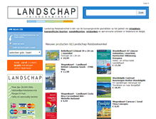 Tablet Screenshot of landschapreisboekwinkel.nl